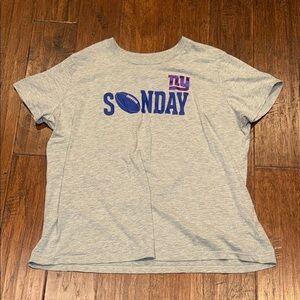 Women’s 3X NY GIANTS - NFL Gray Team Apparel Women's T-Shirt